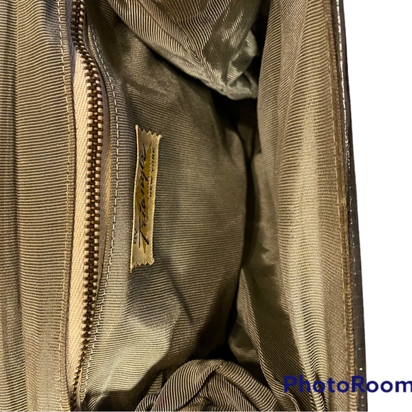 Vintage 50s 60s Triangle New York Grey Lizard Alligator Handbag Purse - Picture 7 of 14